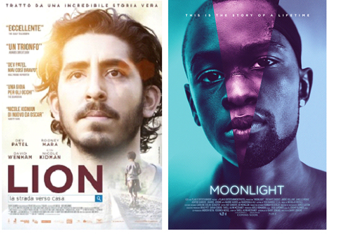 «Lion» contra «Moonlight», a vueltas con el tema de la identidad