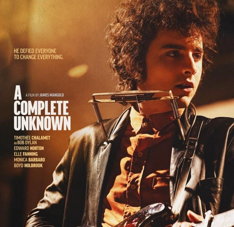 Chalamet is Bob Dylan